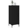 Credenza Nero 34,5x34x90 cm in Legno Multistrato