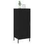 Credenza Nero 34,5x34x90 cm in Legno Multistrato