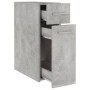 Armadietto da Farmacia Grigio Cemento 20x45,5x60 cm Multistrato