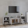 Mobile TV Grigio Sonoma 160x35x55 cm in Legno Multistrato