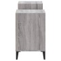 Mobile TV Grigio Sonoma 160x35x55 cm in Legno Multistrato