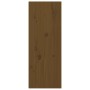 Pensile Marrone Miele 30x30x80 cm in Legno Massello di Pino