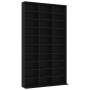 Armadietto TV Nero 102x16x177,5 cm in Legno Multistrato