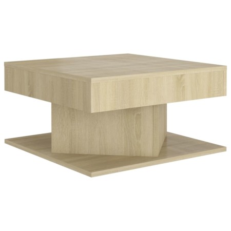 Tavolino da Salotto Rovere Sonoma 57x57x30 cm Legno Multistrato