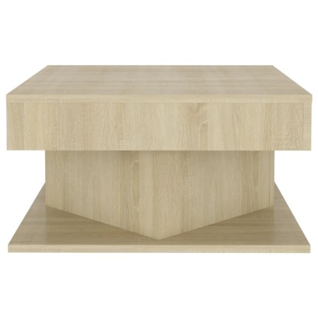 Tavolino da Salotto Rovere Sonoma 57x57x30 cm Legno Multistrato