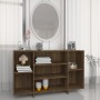 Credenza Marrone Rovere 120x30x75 cm in Truciolato