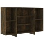 Credenza Rovere Fumo 120x30x75 cm in Truciolato