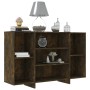 Credenza Rovere Fumo 120x30x75 cm in Truciolato