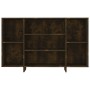 Credenza Rovere Fumo 120x30x75 cm in Truciolato